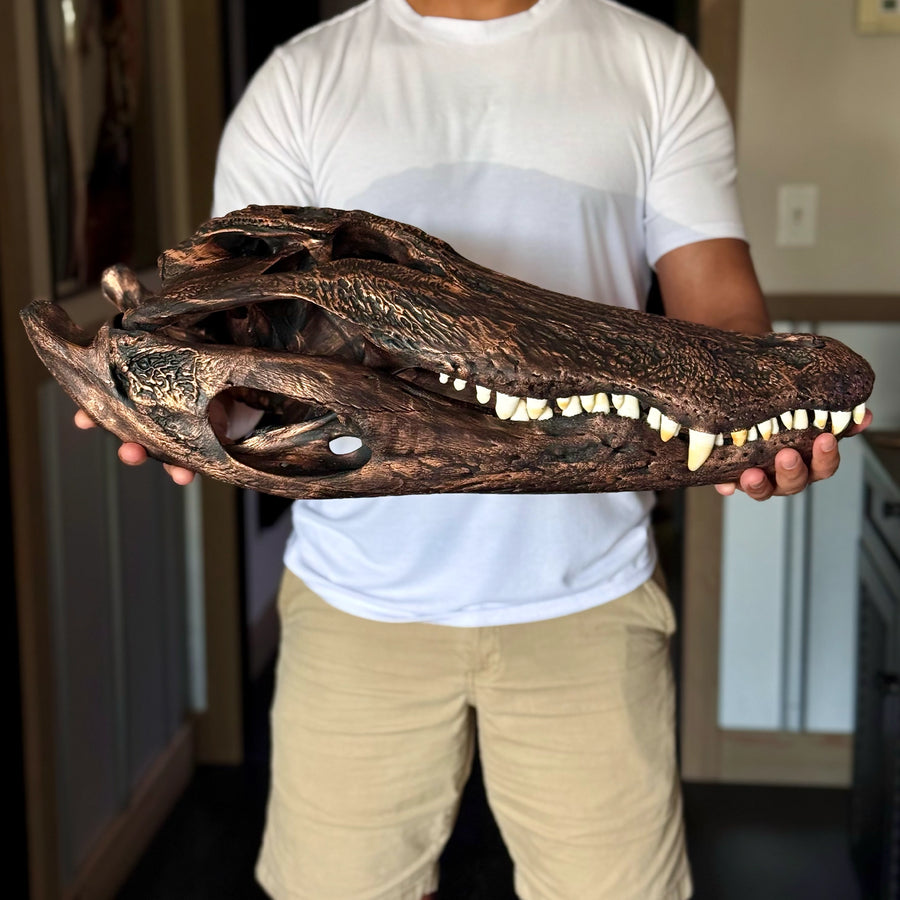Custom skull finish