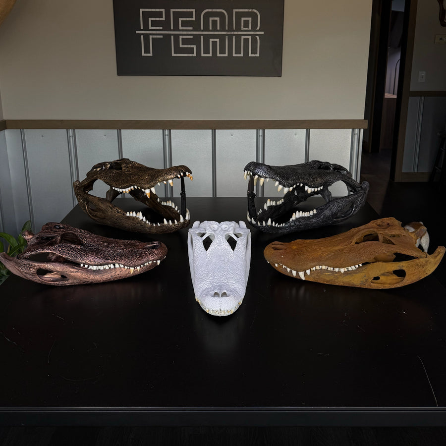 Custom skull finish